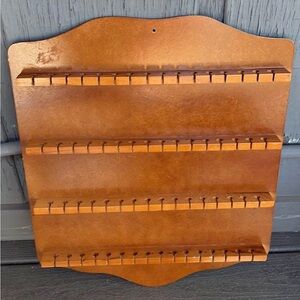 Wooden Wall-Mounted Spoon Rack